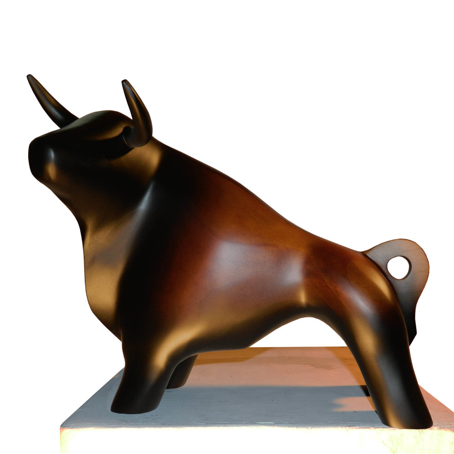 Bull Alive Sculpture