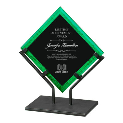 Personalized Acrylic Award with Stand