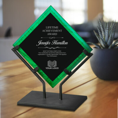 Personalized Acrylic Award with Stand