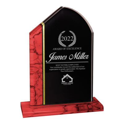 Personalized Tuscany Acrylic Award Standup