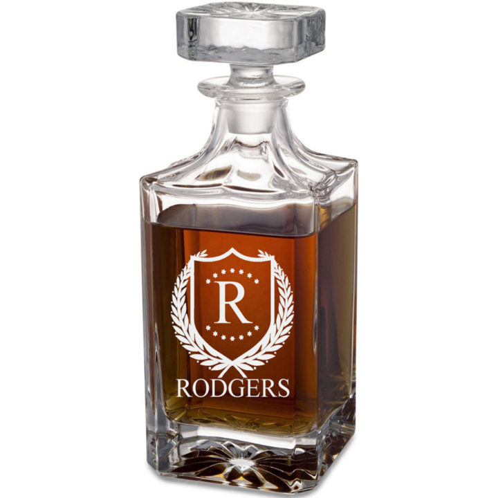 Personalized Whiskey Decanter - ShieldStar Design - Image 2