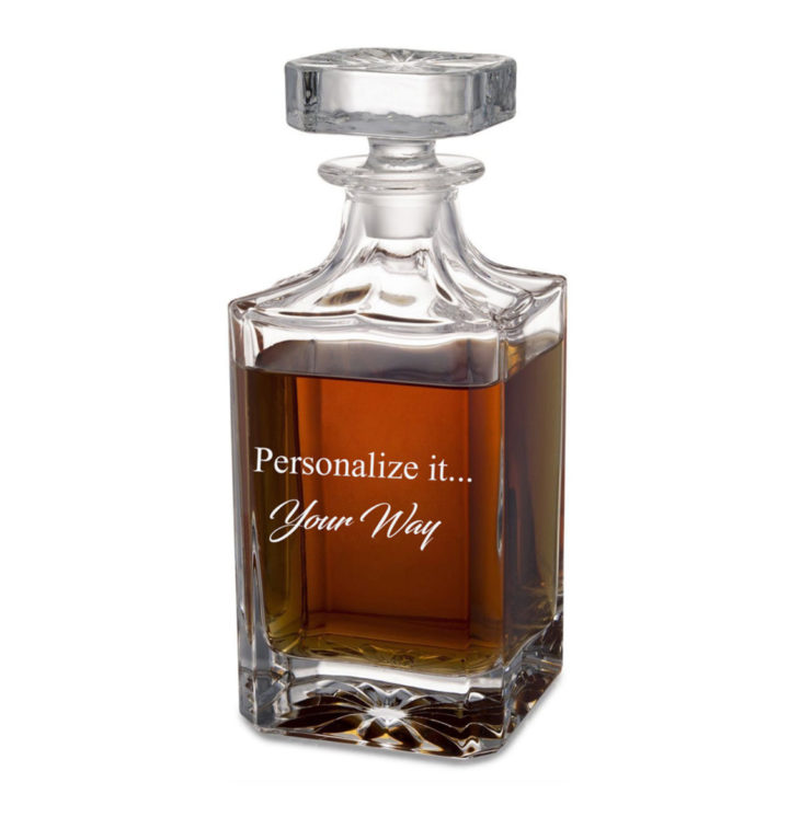 Personalized Whiskey Decanter