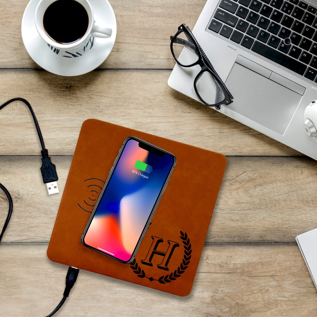 Corporate Gift Guide: Personalized Wireless Charging Pad for Graduation