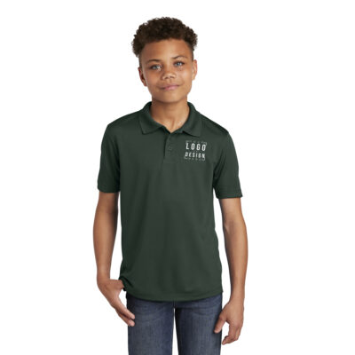 Sport-Tek Youth PosiCharge RacerMesh Polo