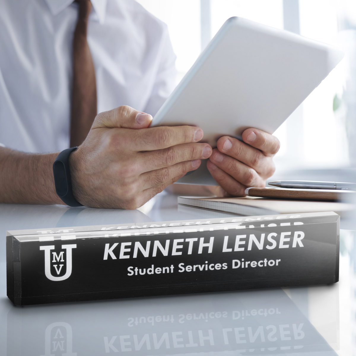 Personalized Acrylic Desk Name Plate