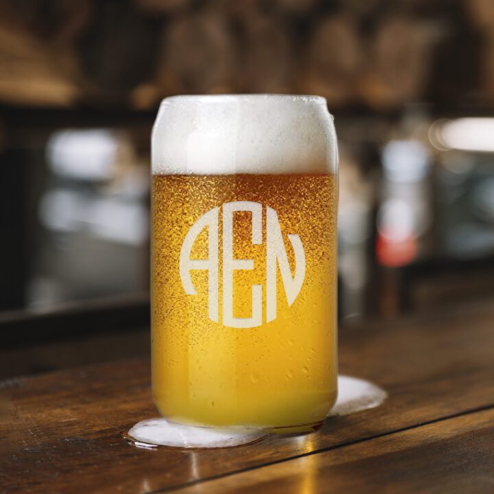 Personalized 16 oz. Beer Can Glass - Image 3