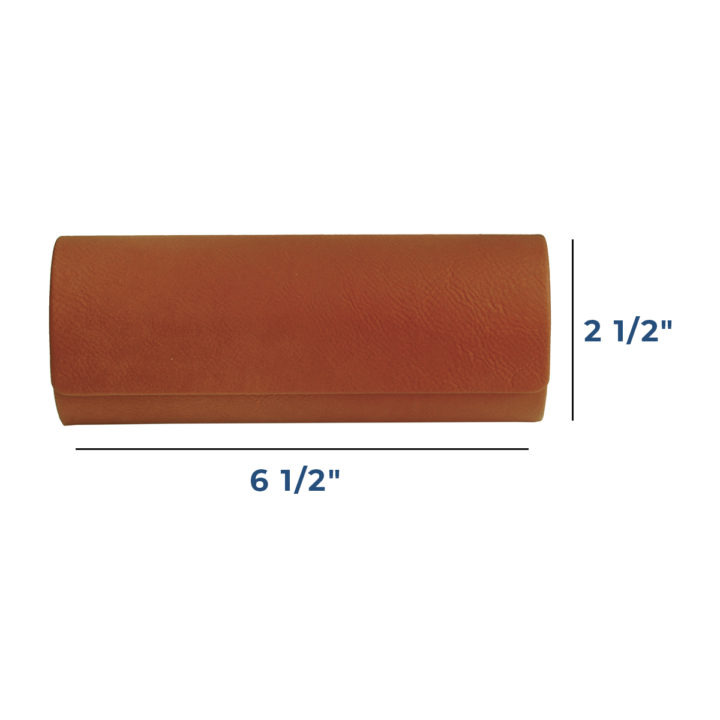 Personalized Leatherette Case for Glasses - Image 2