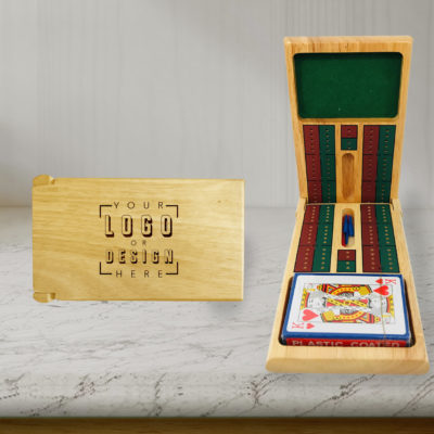 Personalized Cribbage Game Gift Set