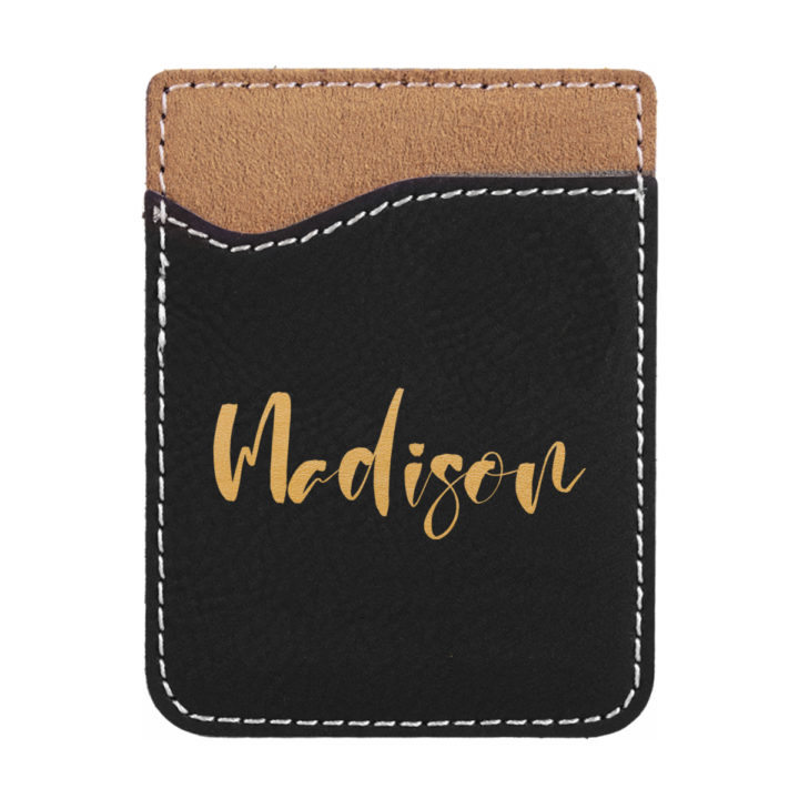 faux leather phone wallet