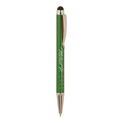 Personalized Aluminum Pen with Stylus Tip