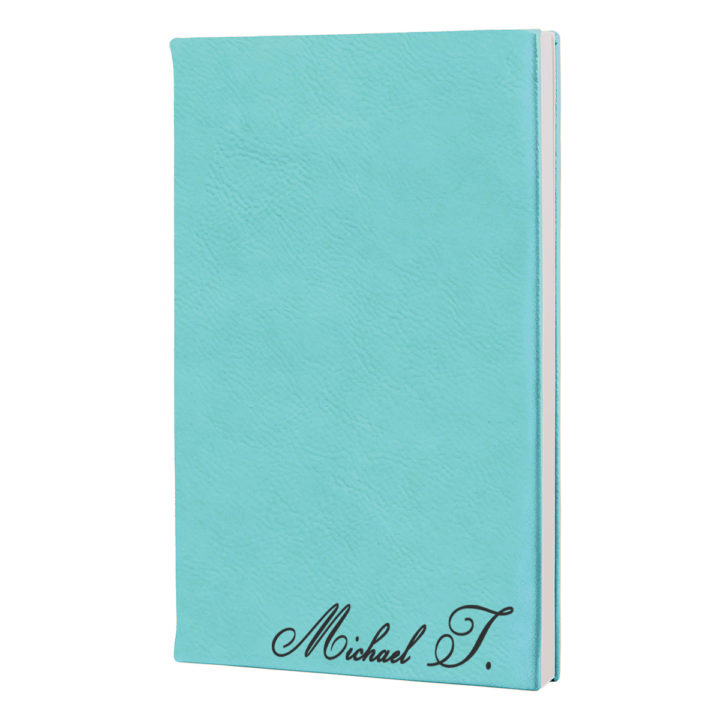 faux leather leatherette journal