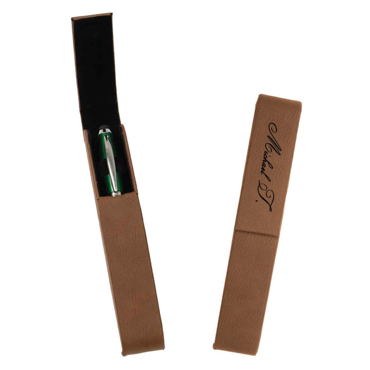 Personalized Leatherette Pen Case - Image 9