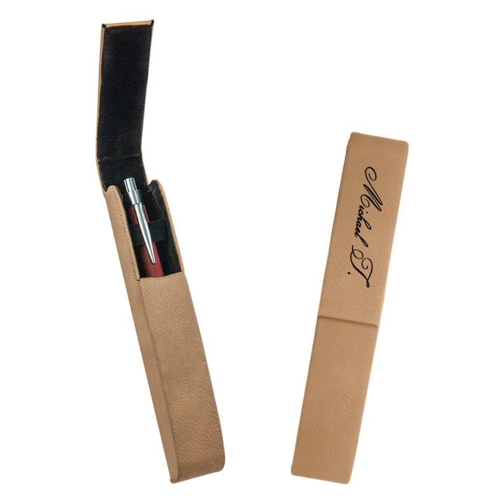 Personalized Leatherette Pen Case - Image 8