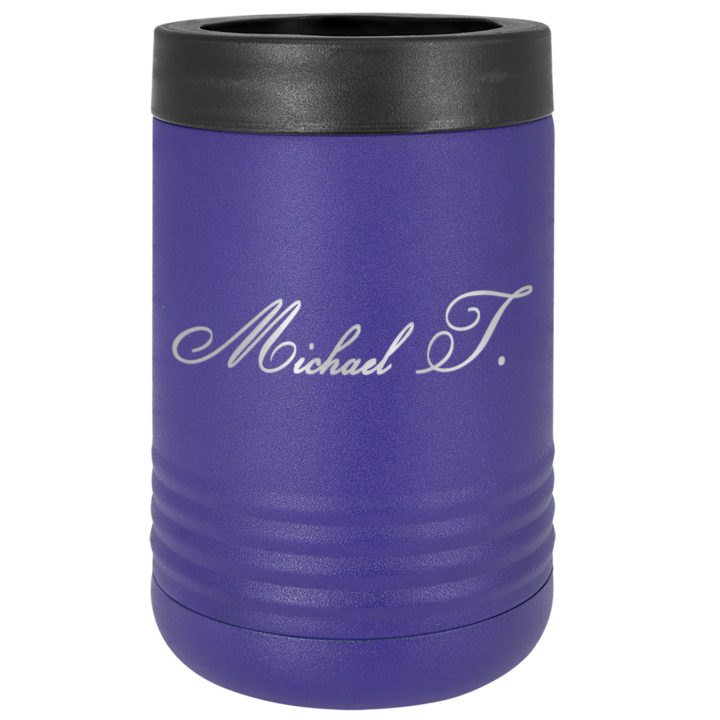 Personalized Stainless Steel Beverage Holder - Image 11
