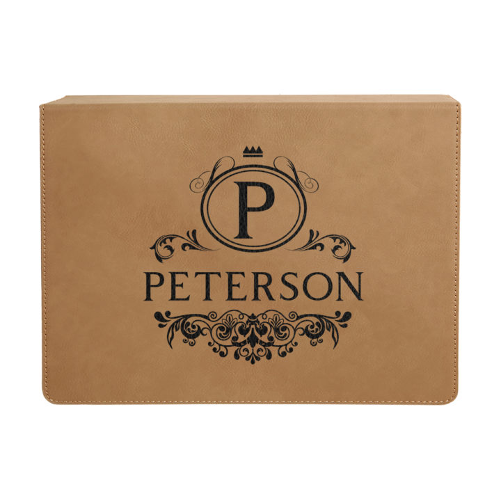 Personalized Hermes Leatherette 5 Piece Wine Tool Set - Image 7