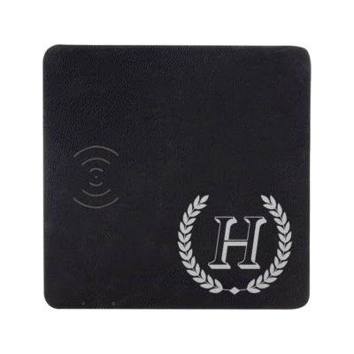 Personalized Leatherette Wireless Charging Pad