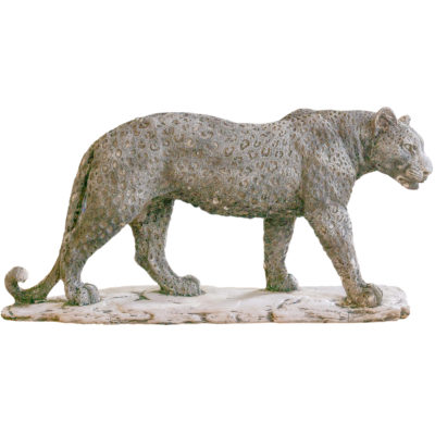 Handcasted Jaguar Statue