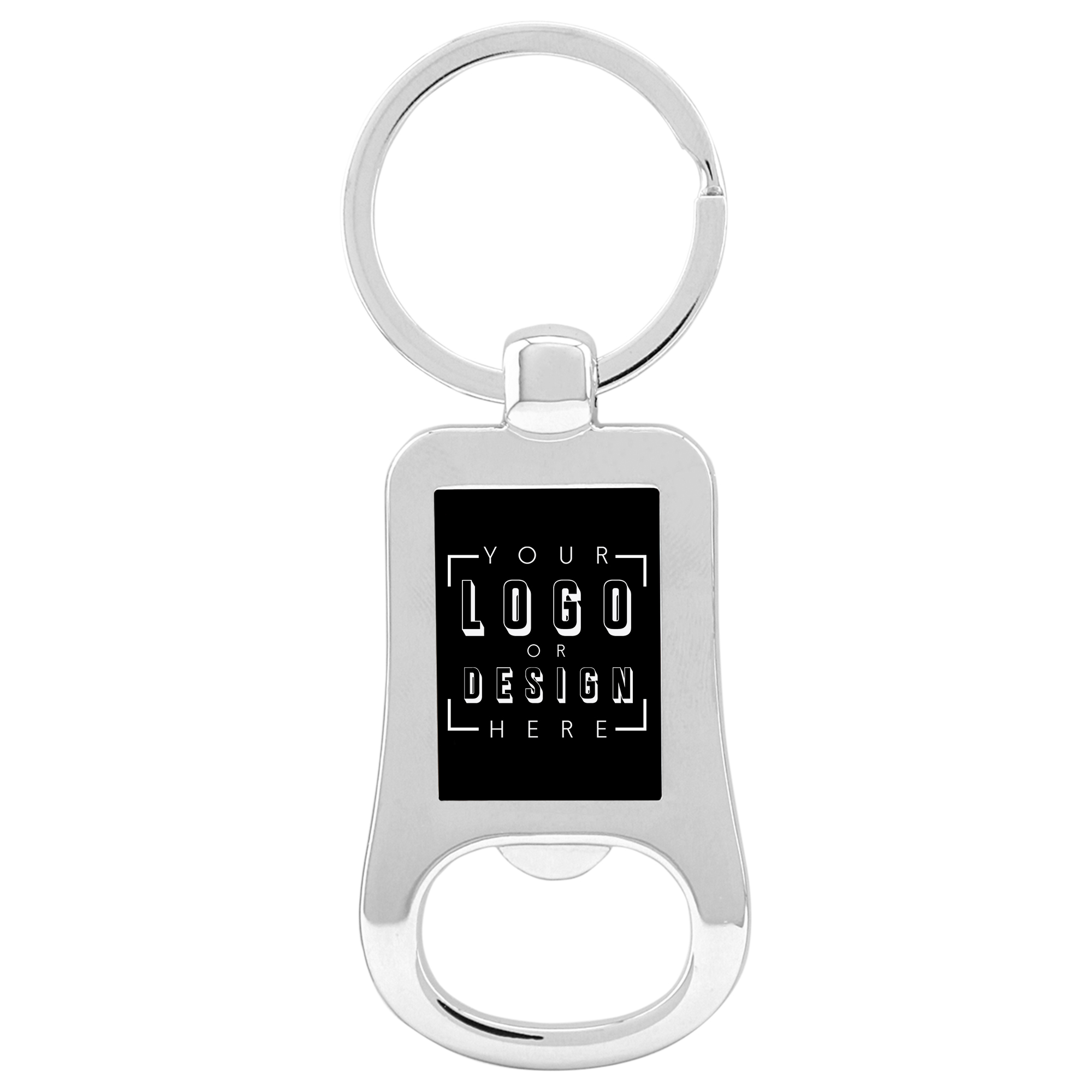 Personalized Stainless Steel Keychain Bottle Opener