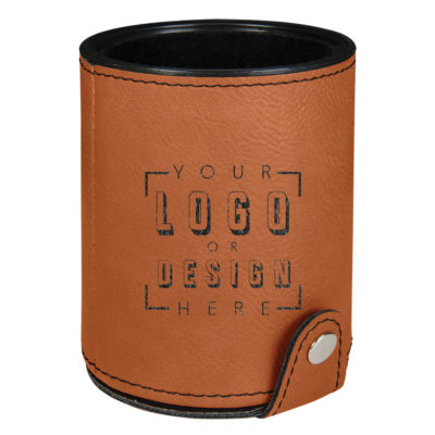 Personalized Leatherette Dice Cup