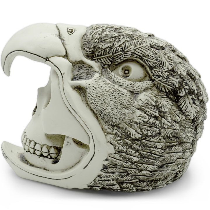 Mayan Eagle Warrior Skull - Image 4