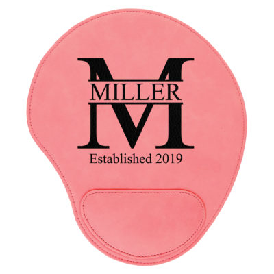 Personalized Leatherette Mouse Pad