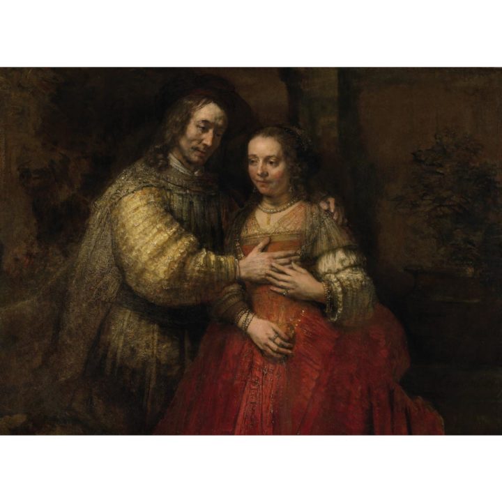 Rembrandt: The Jewish Bride Acrylic Print