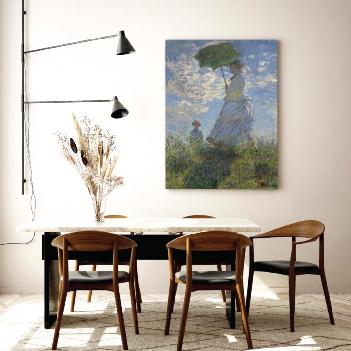 Claude Monet: Woman with a Parasol Acrylic Print - Image 2