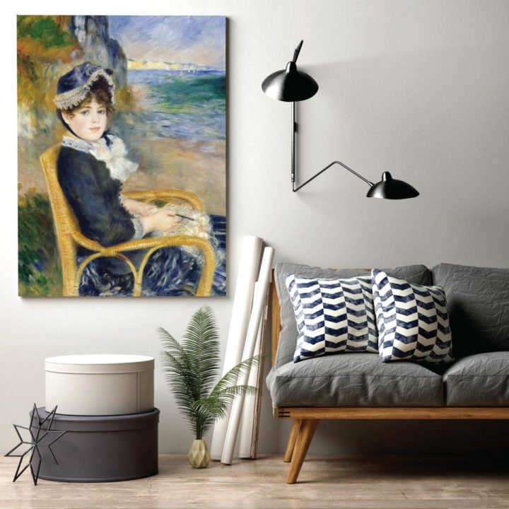 Renoir: By the Seashore Acrylic Print - Image 2