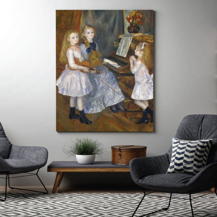 Renoir: The Daughters of Catulle Mendes Acrylic Print - Image 2