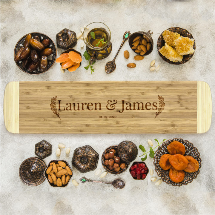 Personalized 23" Bamboo Breadboard