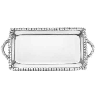Pearled Service Tray