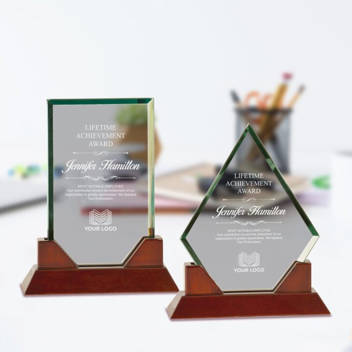 Prestige Glass with Piano Finish Diamond Award