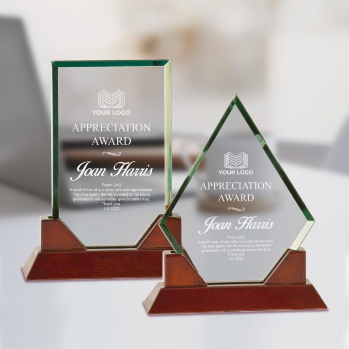 Prestige Glass with Piano Finish Diamond Award