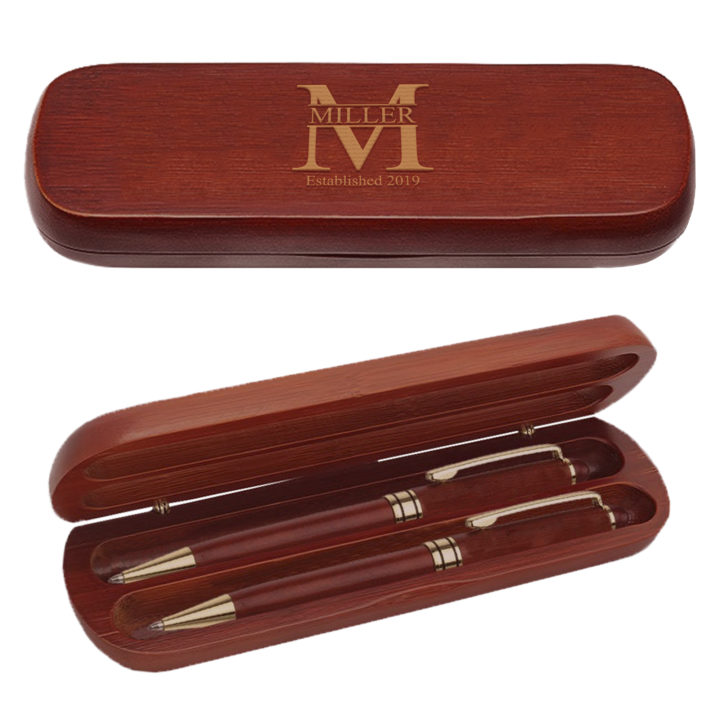 Personalized Miller Rosewood Two Pen Gift Set - Image 6