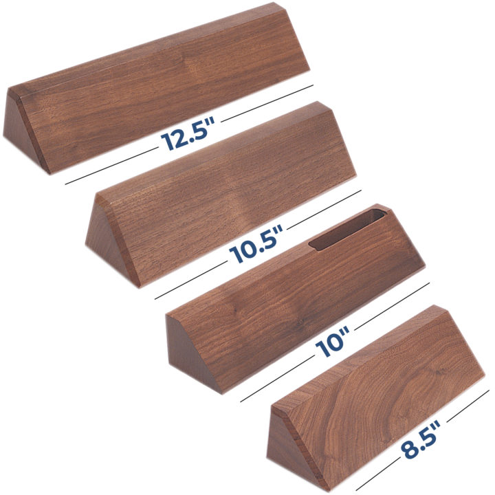 Genuine Walnut Desk Name Plate - Image 4