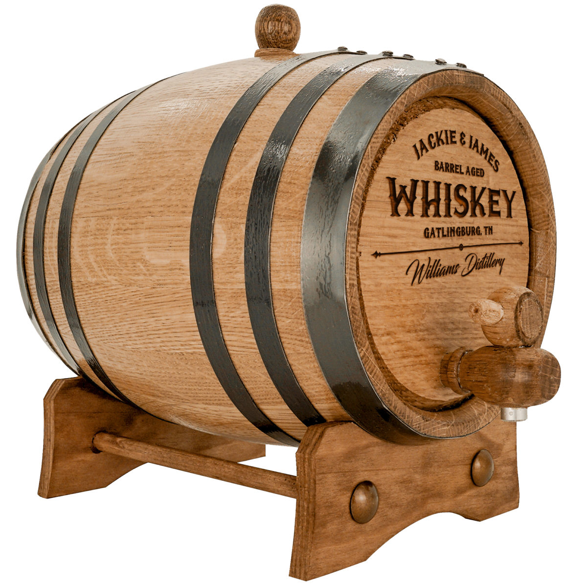 Personalized Charred Wood Whiskey Tumbler Wood Whiskey Glass Wood